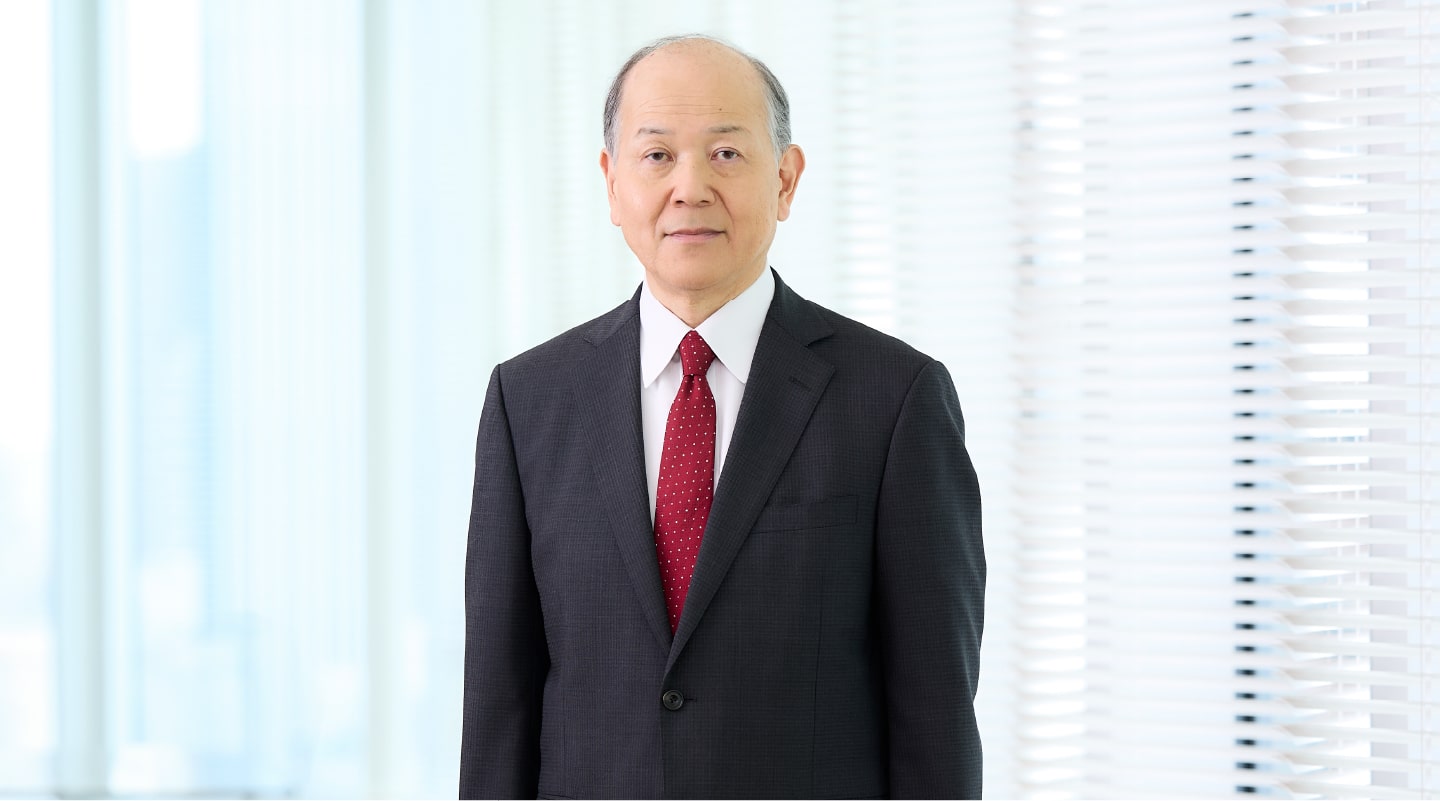 picture: Yoshio Usumi, Outside Director (Independent Director), Full-time Audit and Supervisory Committee Member