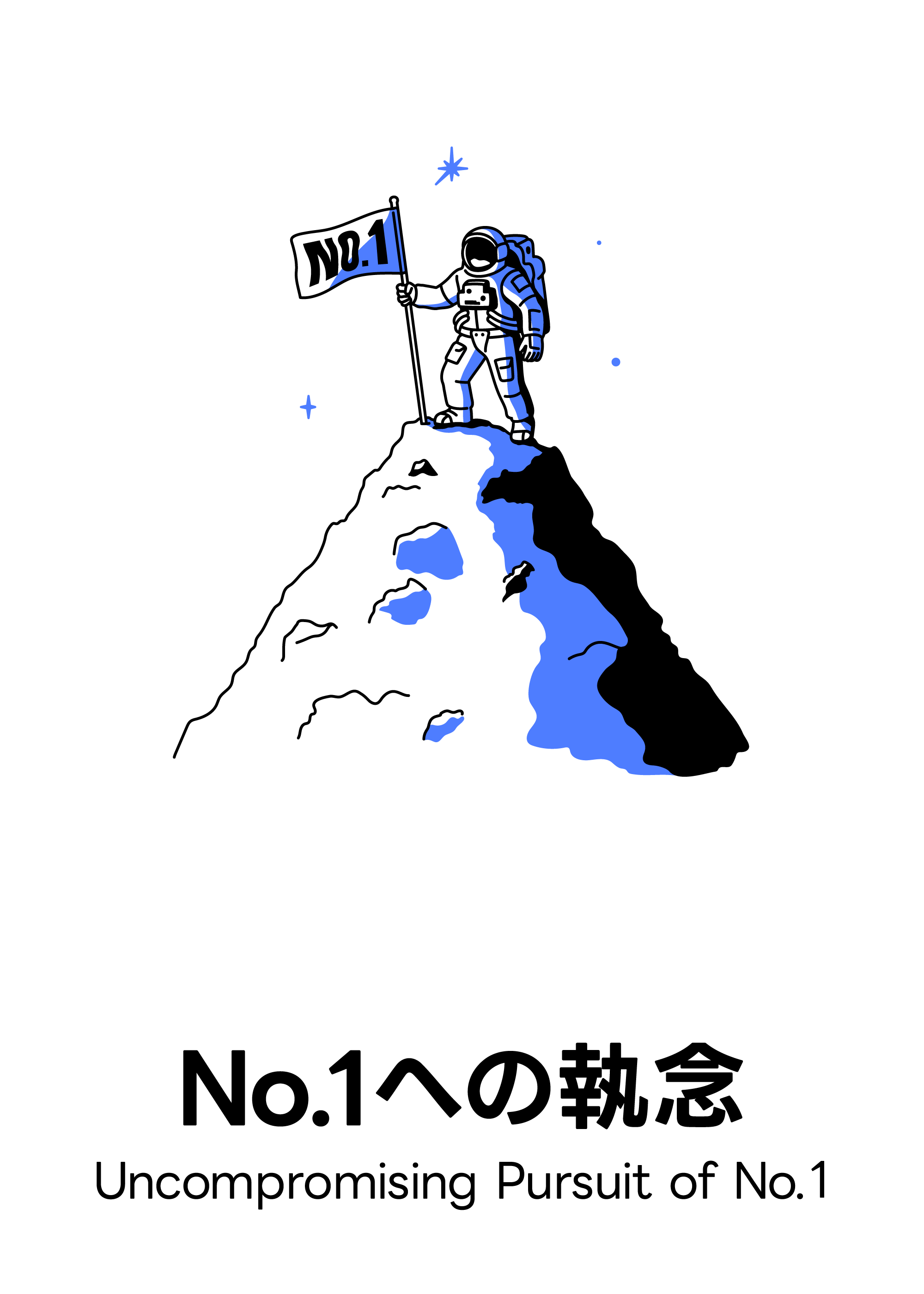 No.1への執念 Uncompromising Pursuit of No. 1