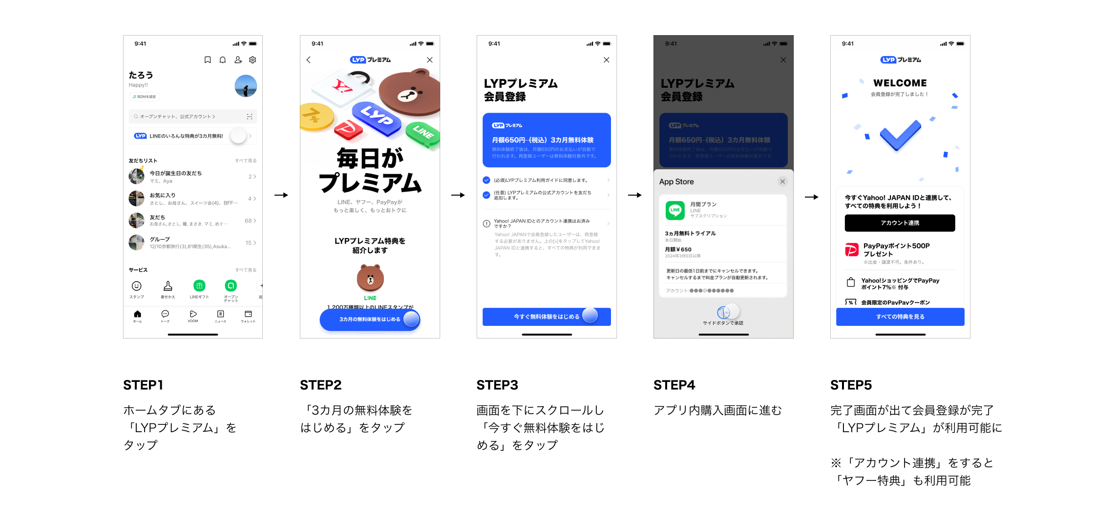 アプリから登録する場合画像