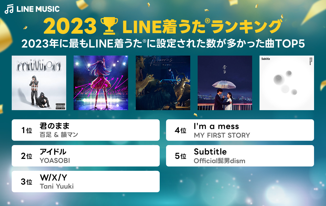 着うたランキング画像