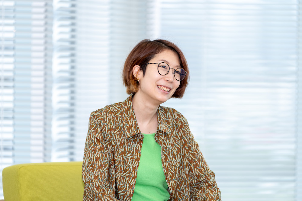 今井未来さんインタビューカット