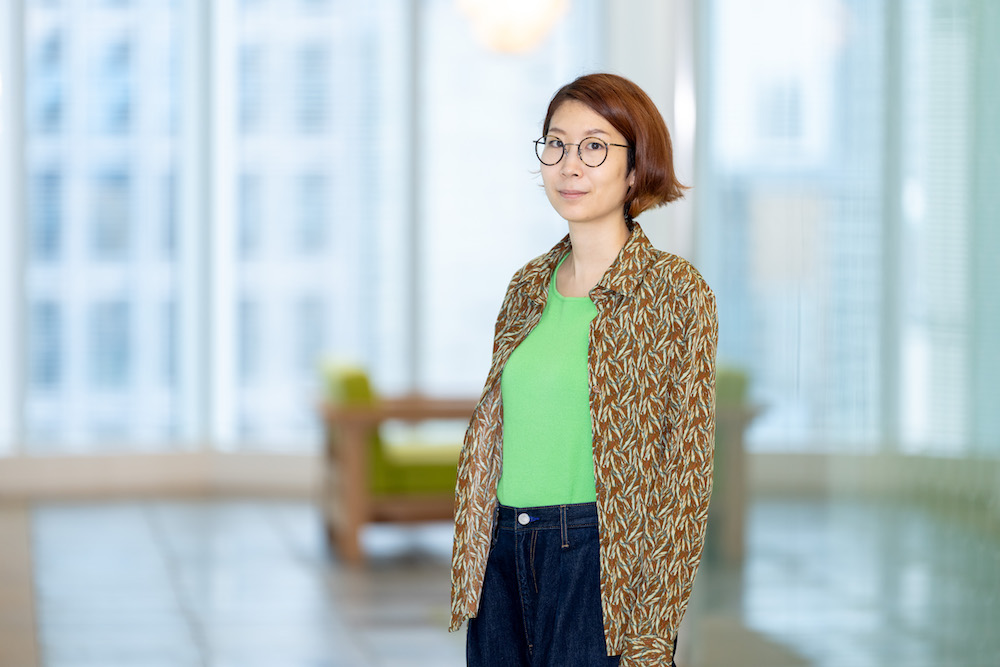 今井未来さんインタビューカット