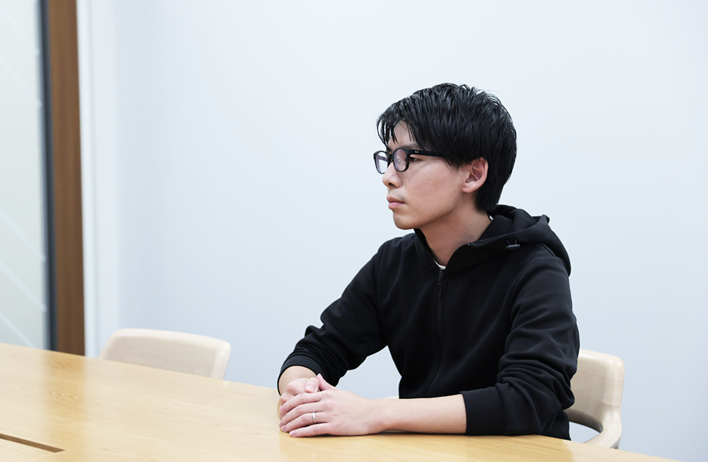 稲原仁太さんインタビューカット