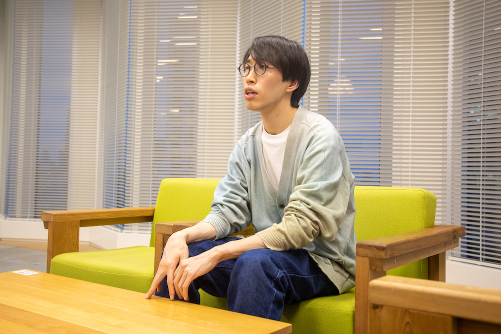 北川尚生さんインタビューカット