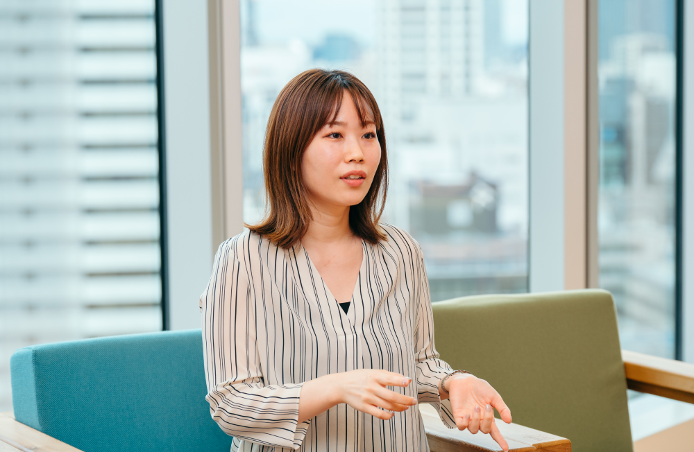 戸田千晴さんインタビューカット