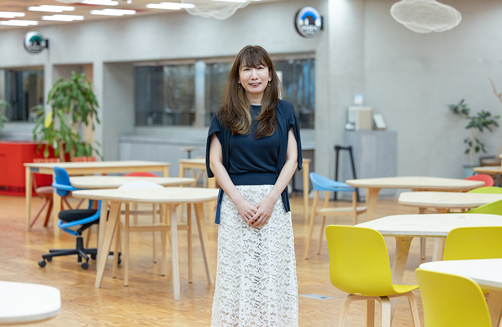 山本博子さんインタビューカット