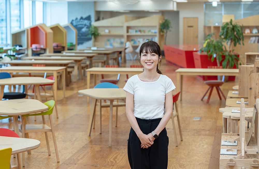 山本結さんインタビューカット