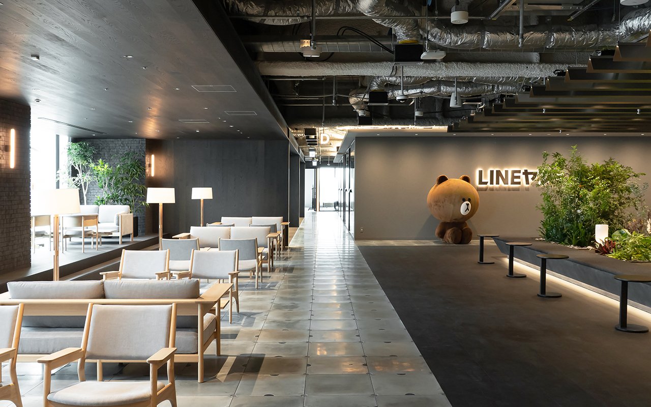 LINEヤフーのオフィス