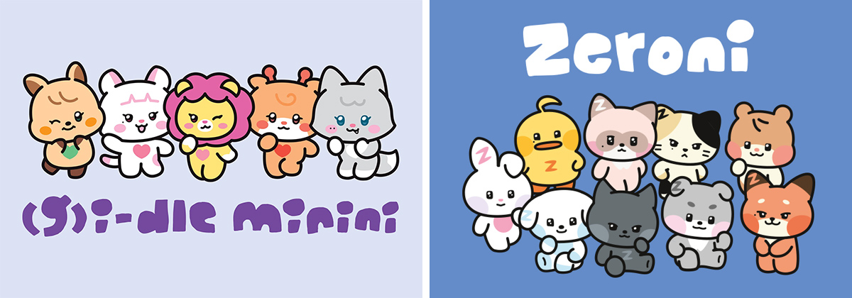 Images of (G)I-DLE minini and zeroni