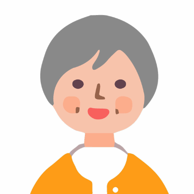 高齢の女性のイラスト