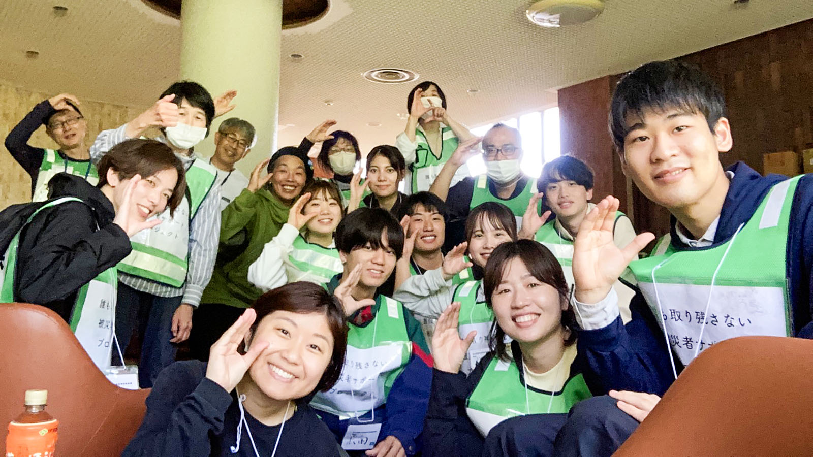 一般社団法人能登復興ネットワークのメンバーの集合写真です。